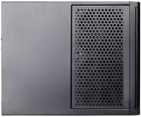 SilverStone 71062 SST-DS380 - Case Storage Mini-ITX Computer-Gehäuse mit Fronttür, 8x 3.5" HDD Hot-S