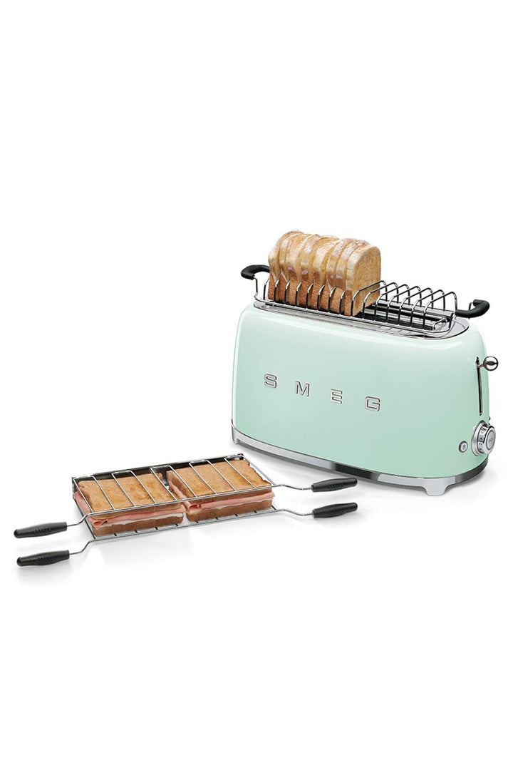 SMEG Toaster TSF02PGEU pastellgrün, 1500, Stahl, Pastellgrün
