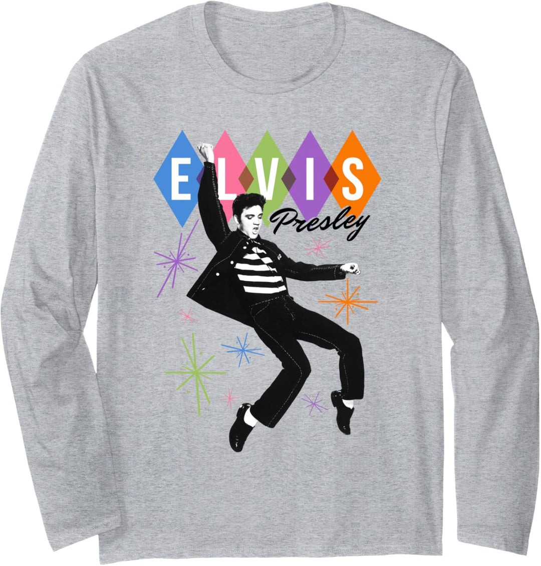 Elvis Presley Official Dancing Star Langarmshirt