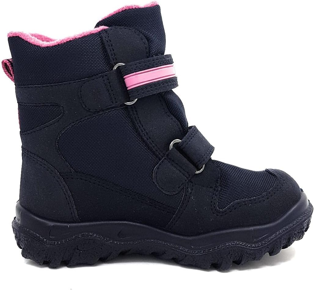 Superfit Mädchen Husky Warm Gefütterte Gore-tex Schneestiefel 25 EU Blau Rosa 8020, 25 EU Blau Rosa