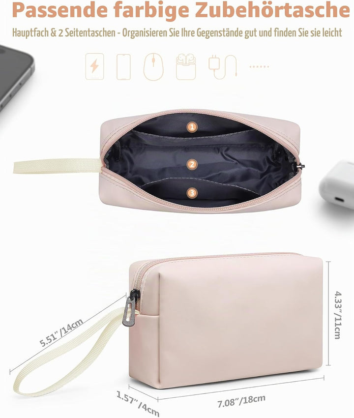HYZUO 13 Zoll Laptop Hülle Tasche mit Einstellbarer Ständer für MacBook Air 13 M5 A3449 M4 M3 M2 M1