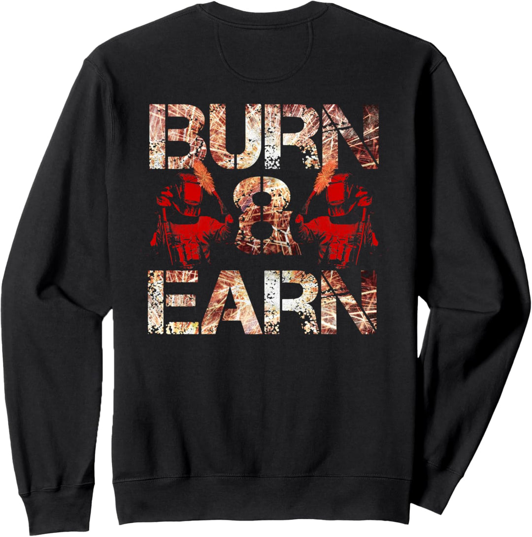 Schweisser-Design auf der Rückseite des Kleidungsschweissens Sweatshirt