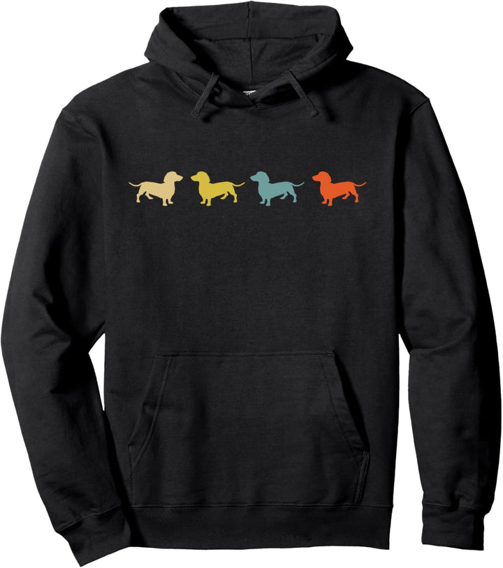 Dackel Liebe - Dackel Vintage - Stolze Hundebesitzer Pullover Hoodie