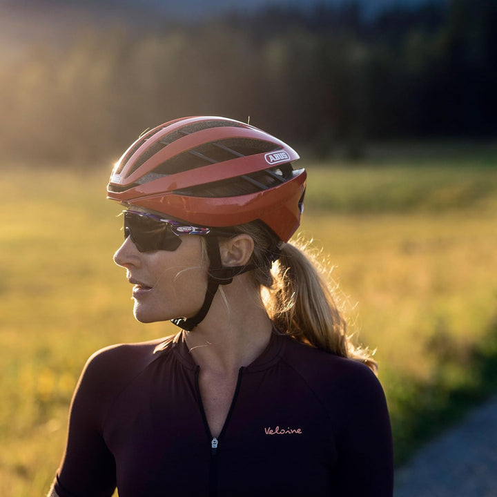 ABUS Rennradhelm Aventor - Fahrradhelm für professionellen Radsport - gute Ventilationseigenschaften