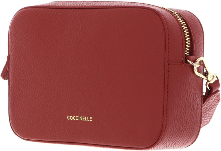 Coccinelle Tebe Mini Crossover Bag Acero