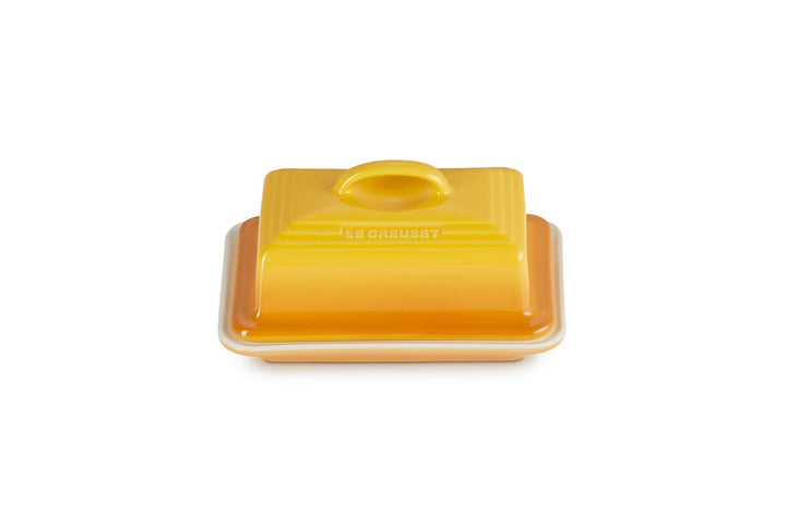 Le Creuset Butterdose aus Steinzeug, 900 g, 17 x 12.5 x 9 cm, Nectar, 70837176720000, Nectar