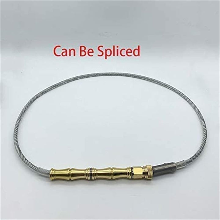 AVIERE Auto Tactical Whip Emergency Tool Tragbares Self Defense Anti Skid Glass Breaker Wire Whip