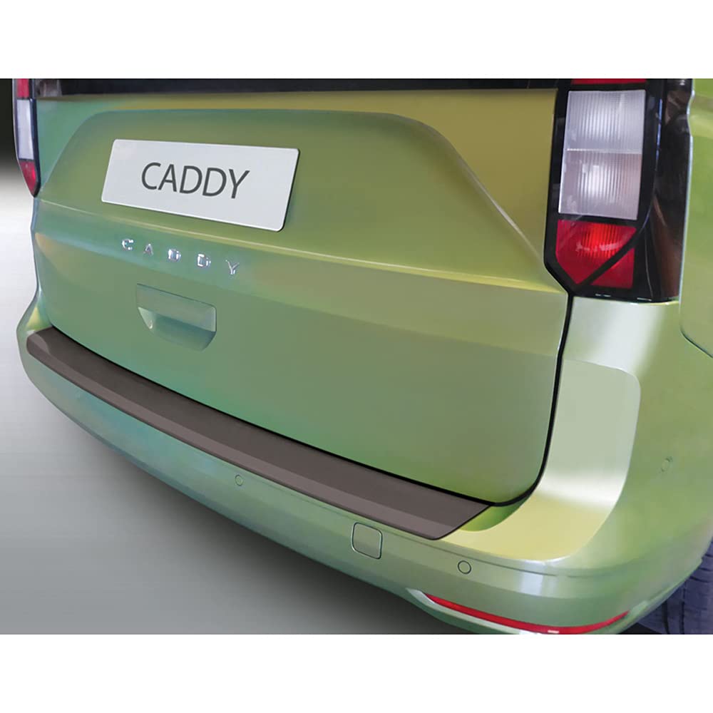 RGM ABS Heckstossstangenschutz kompatibel mit Volkswagen Caddy V Box/MPV 2020- (Heckklappe & Hecktür