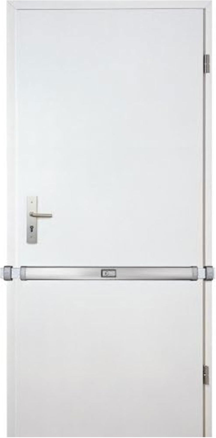 ABUS Panzerriegel PR2700 für Haus- und Wohnungstüren, weiss, 49090 Weiss mit Zylinder Single, Weiss