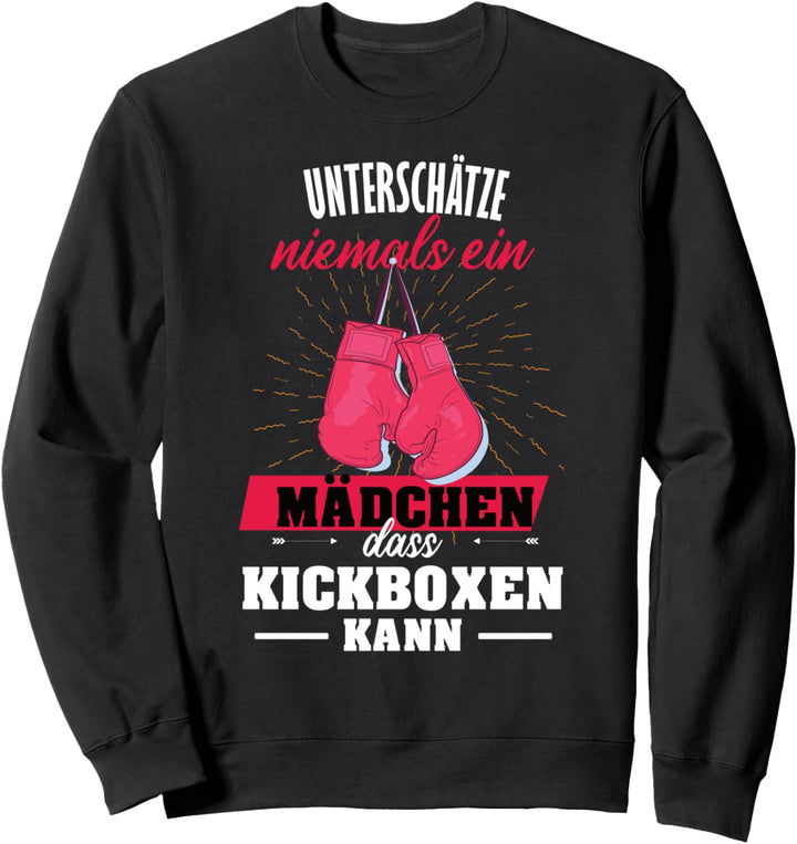 Kickboxen Mädchen Kampfsport Sweatshirt