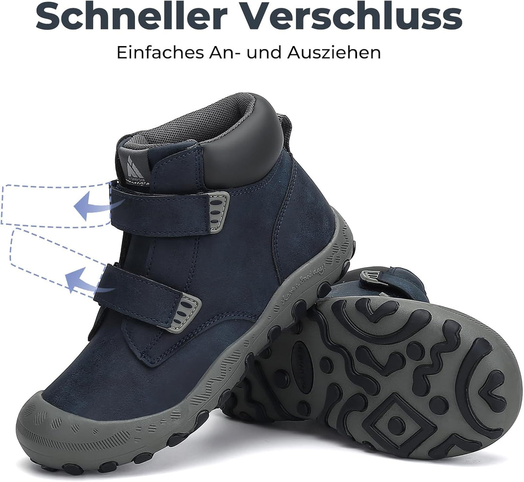 Mishansha Kinder Trekking- & Wanderschuhe Jungen Mädchen Wanderstiefel Outdoor Trekkingschuhe 36 EU