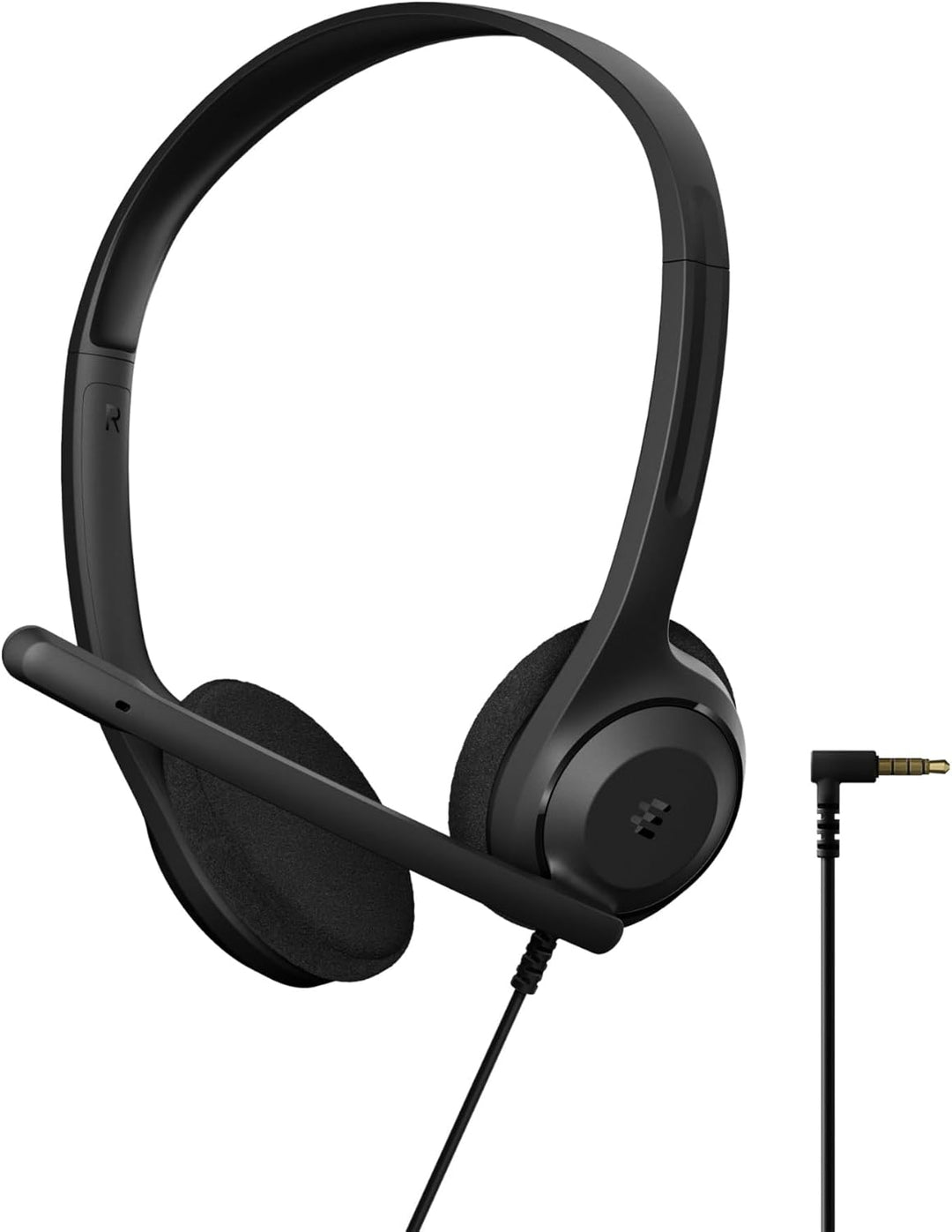 EPOS C1 Vielseitiges Business- Headset mit Mikrofon, Universellem 3,5-mm-Klinkenstecker, Breite Gerä