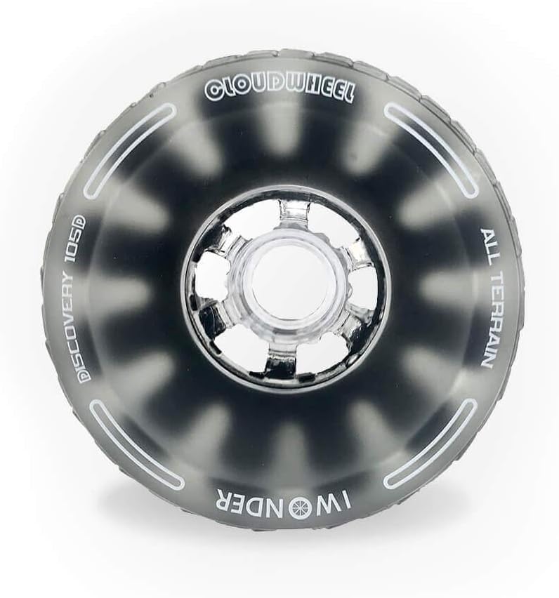 IWONDER Cloud Wheel Discovery Elektro-Skateboard-Räder, 105 mm, patentierter Dämpfungsschaumkern, fü