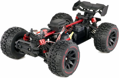 Amewi 22659 Hyper GO Truggy brushless 4WD 1:14 RTR schwarz inkl. inkl. Wheelie-Bar, Ersatzteile, Gol