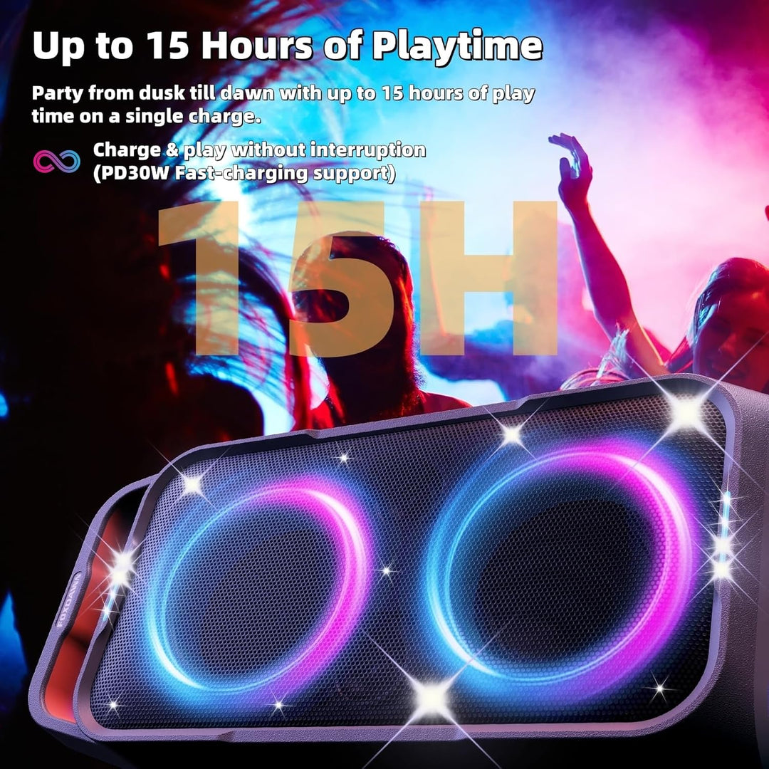 240W Party Bluetooth Lautsprecher, lautem Stereosound, Musikbox Bluetooth Gross Partybox, Natür Supe