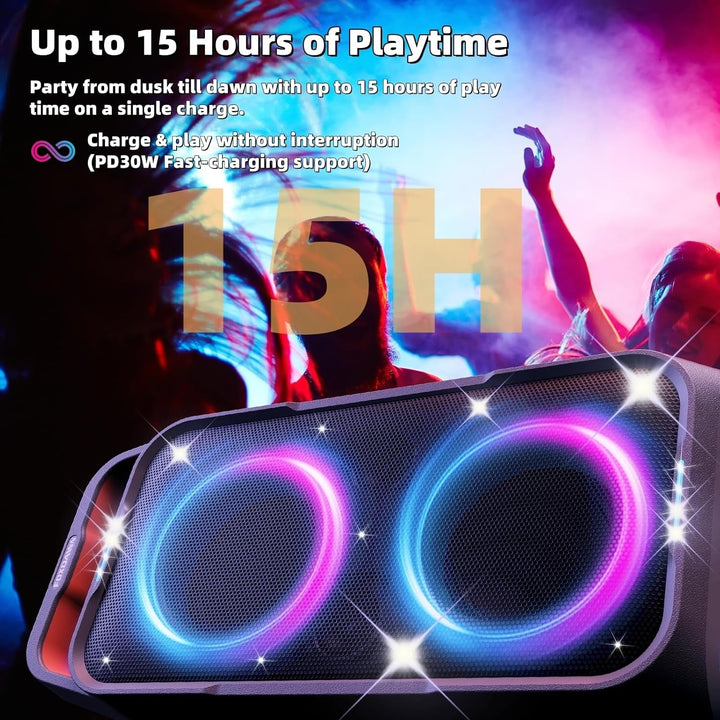 240W Party Bluetooth Lautsprecher, lautem Stereosound, Musikbox Bluetooth Gross Partybox, Natür Supe