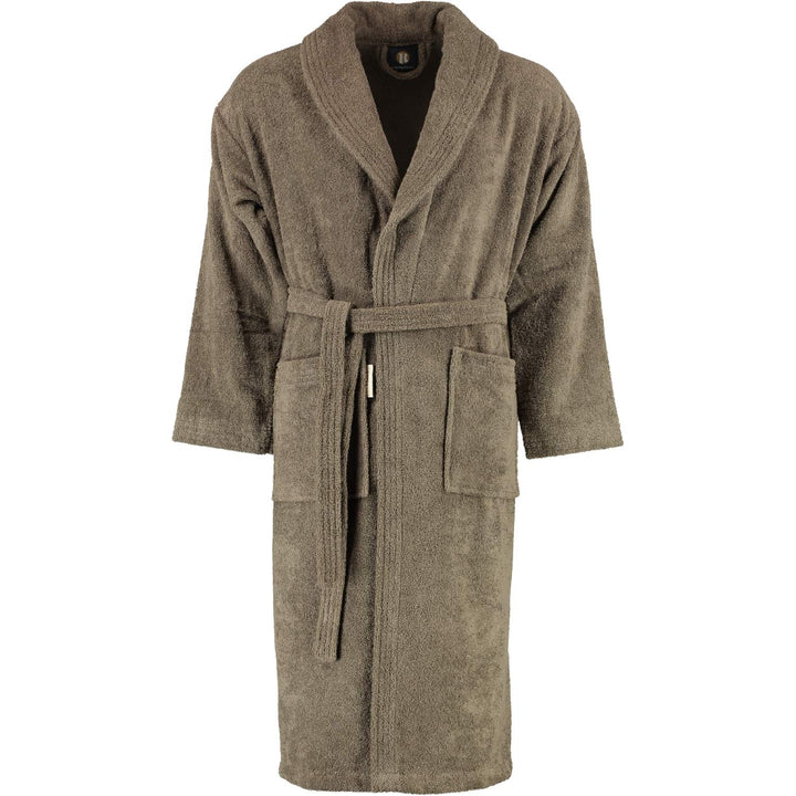 Rhomtuft Bademäntel unisex Schalkragen Sir & Lady taupe - 58 L, L