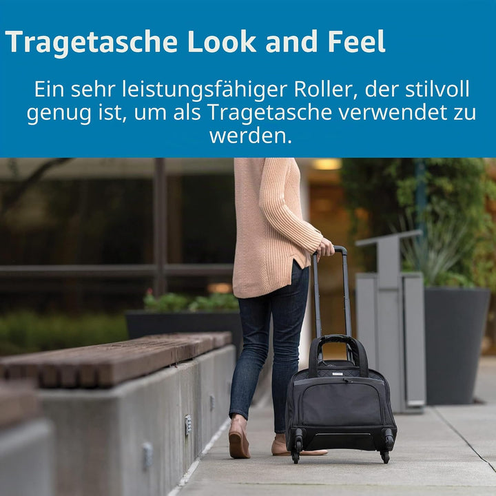 Kensington Laptop Rolltasche Contour 2.0 Executive Balance Laptop Spinner für bis zu 15.6 Zoll Lapto