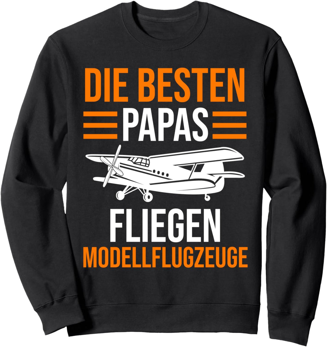 Modellflieger Papa Modellflugzeug Modellflug Flugzeug Sweatshirt