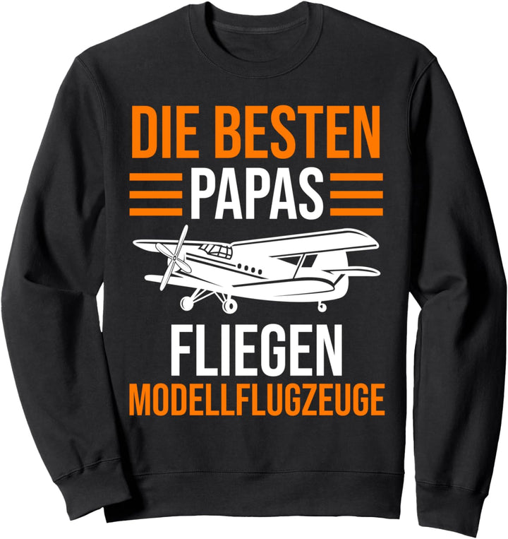 Modellflieger Papa Modellflugzeug Modellflug Flugzeug Sweatshirt