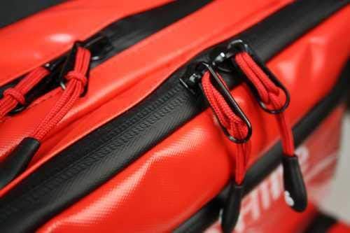 Bexamed Notfallrucksack Medicus ca. 23 LITER Volumen - LEER - rot aus Plane - mit Waterstop Reissver