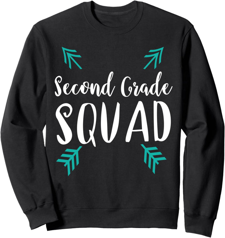 2nd Grade Squad Back To School für Lehrer und Schüler Sweatshirt