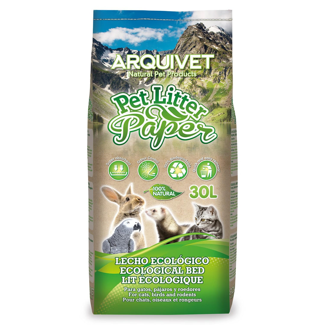 Arquivet PET Glitter Papier 30L, Lehm, Haustier, 30 l, 30000