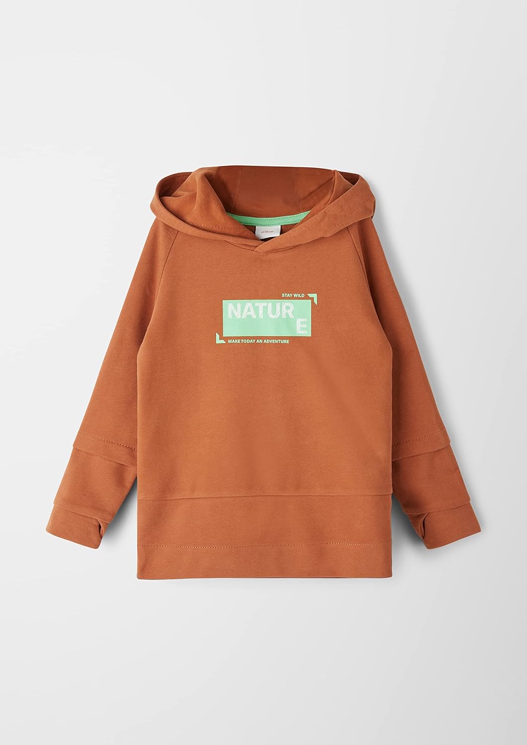 s.Oliver Jungen Sweatshirt, Zimt