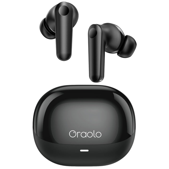oraolo Kopfhörer Kabellos Bluetooth, In Ear Kopfhörer BT5.4 mit 4 ENC Noise Cancelling Mic, Mini Blu