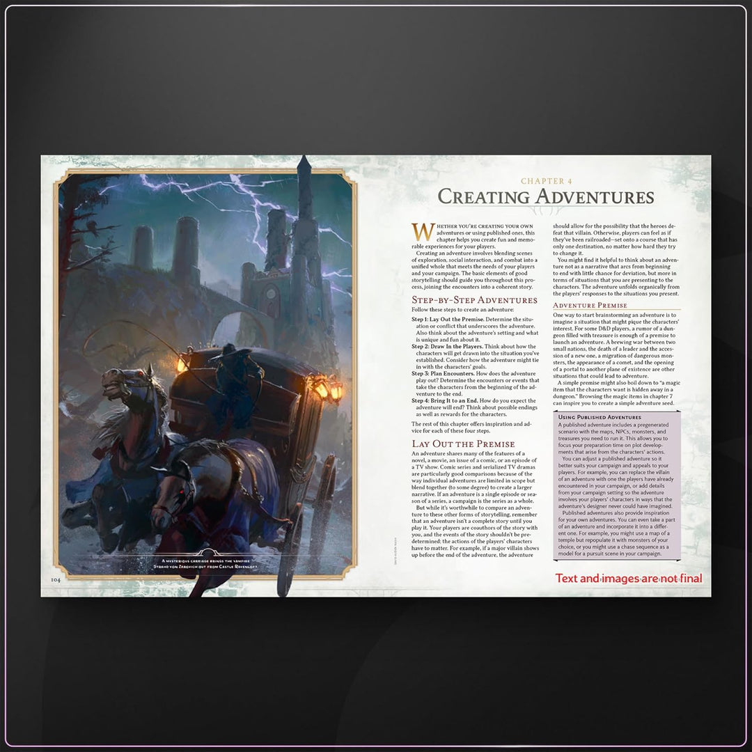 2024 Dungeon Master’s Guide (Dungeons & Dragons Core Rulebook) (Englische Version)