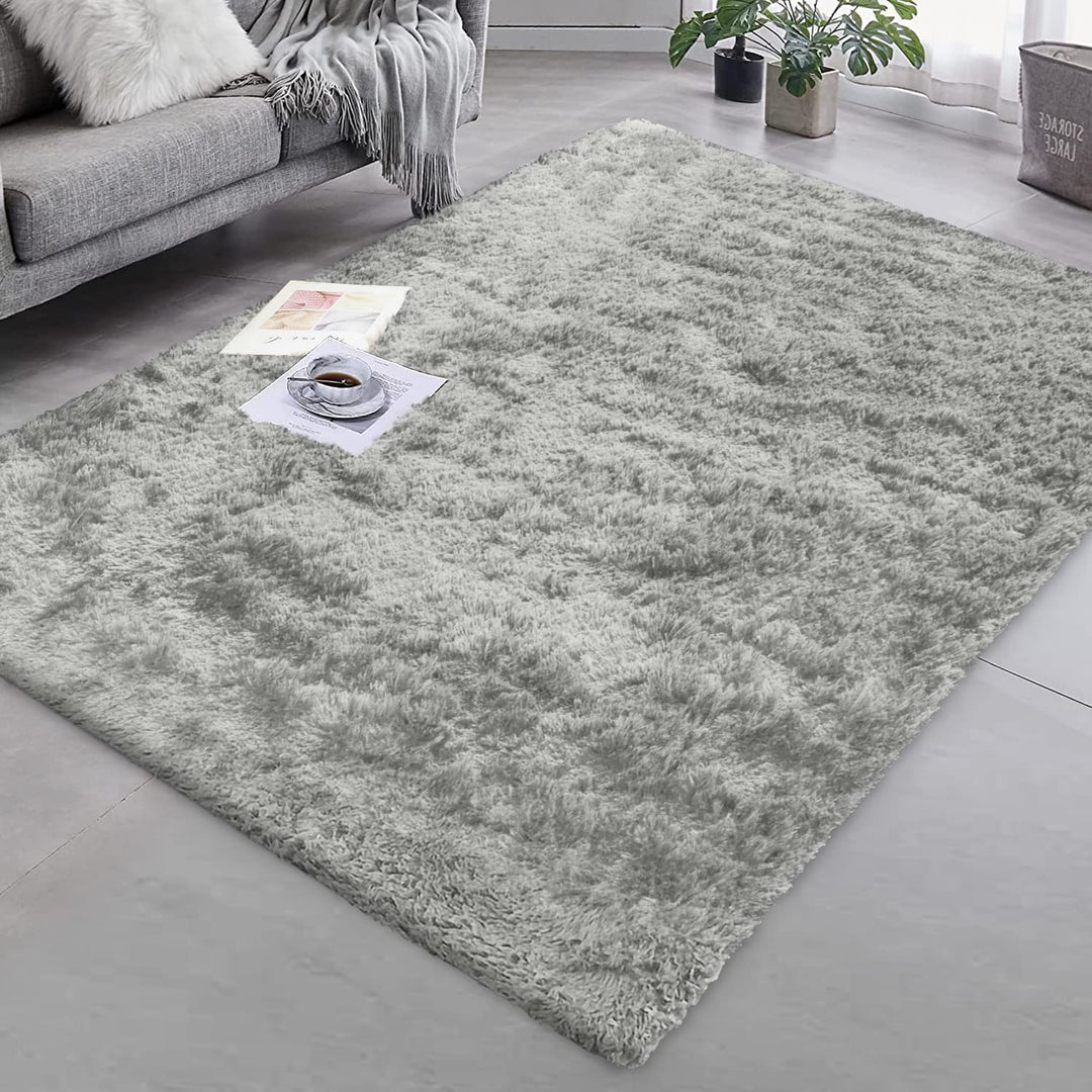 Granbest Shaggy Teppich Hochflor Langflor Teppiche für Wohnzimmer Moderner Flauschiger Kurzflor Tepp