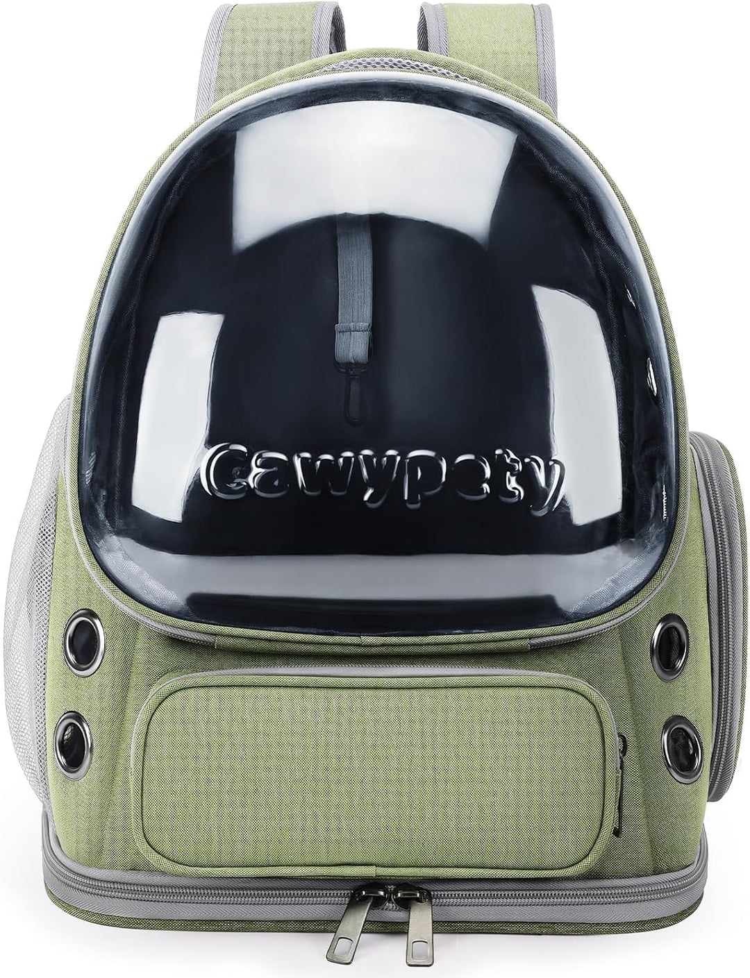 Cawypety Katzenrucksack, atmungsaktiv, grosser Raum, Blasen-Haustier-Rucksack für Kätzchen, kleine H