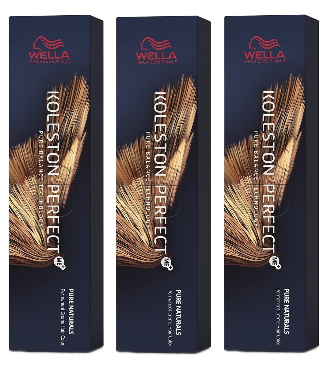 Wella 3 er Pack Koleston Perfect Me+ KP RICH NATURALS 10/86 hell-lichtblond perl-violett