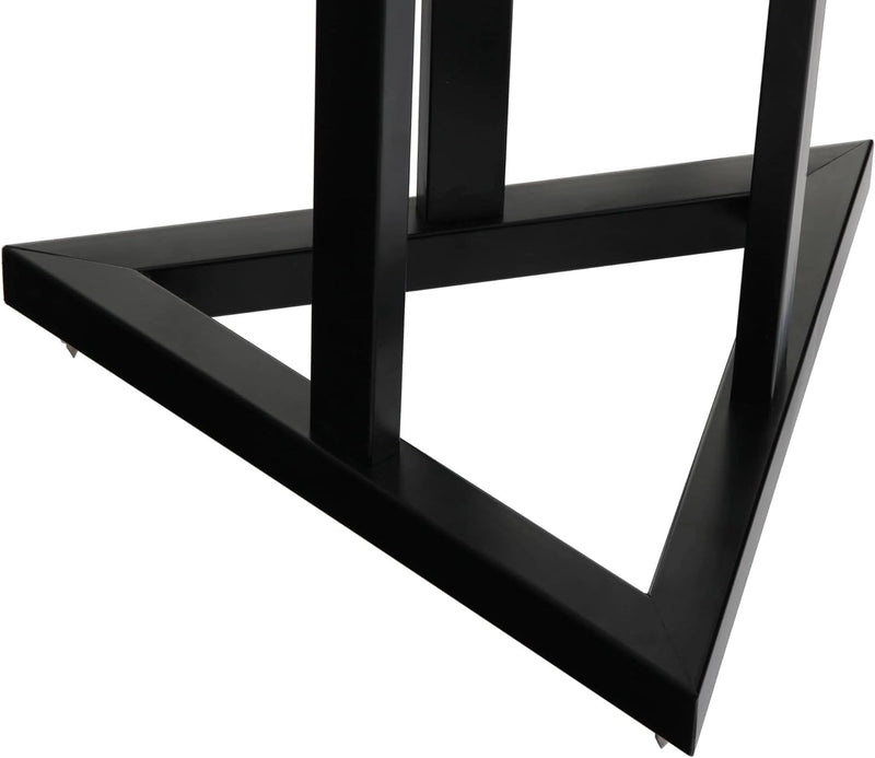 Pronomic SCS-20 Stativ für Studio Monitor Ständer (Höhe: 90 cm, Dreiecksbasis, Gummifüsse, Dornenfüs