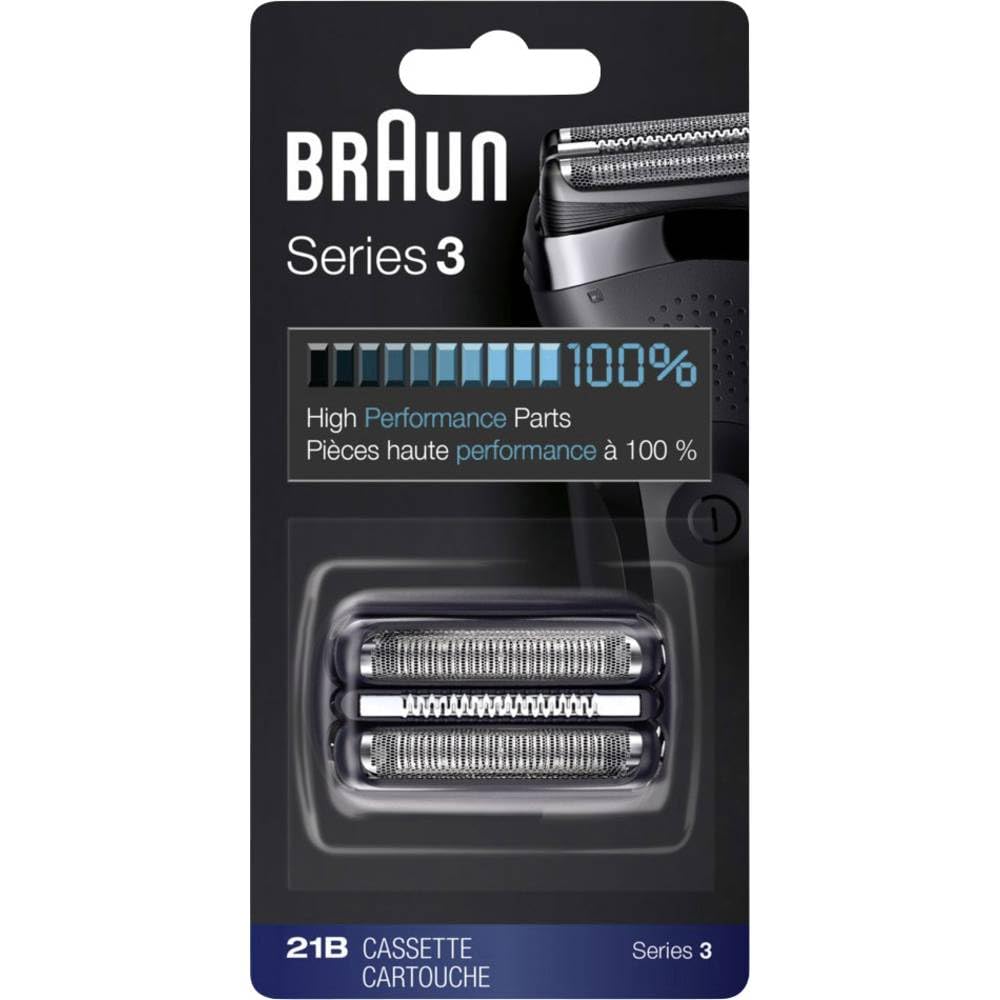 Braun teil für Rasierer 21 B kompatibel mit den Rasierer Serien 3 schwarz 21B ProSkin, 21B ProSkin