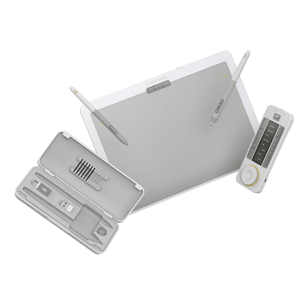 Xencelabs Pen Tablet Medium Bundle SE v2 Professionelles Grafiktablett 12 Zoll für Profi Kreative Ze
