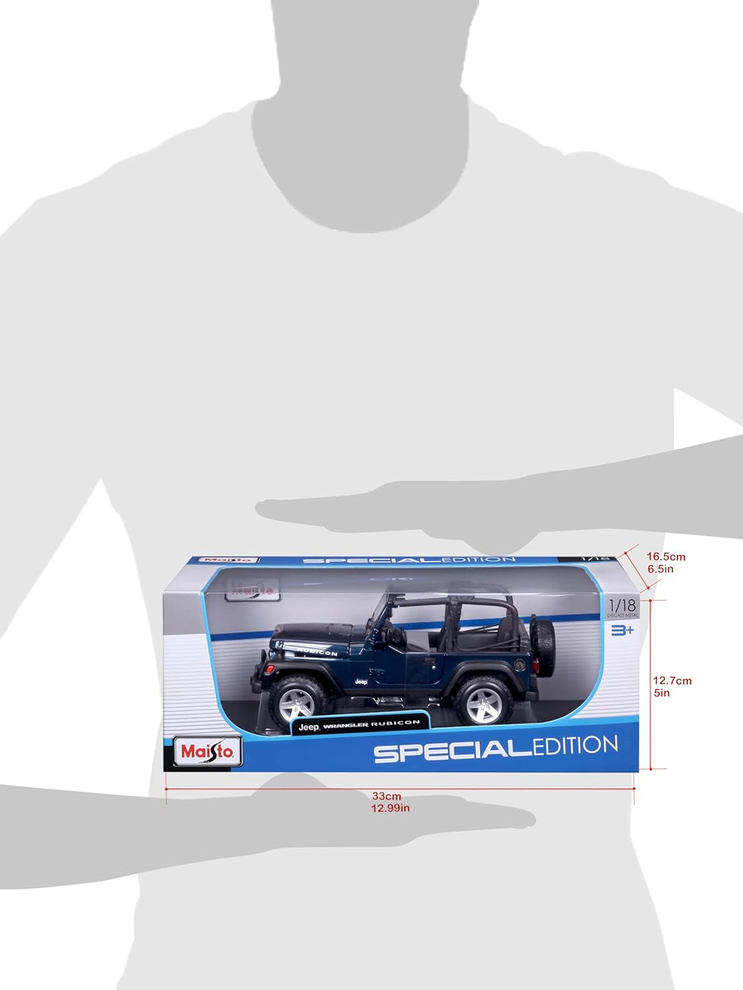 Maisto 531663 - Jeep Wrangler Rubicon 1:18