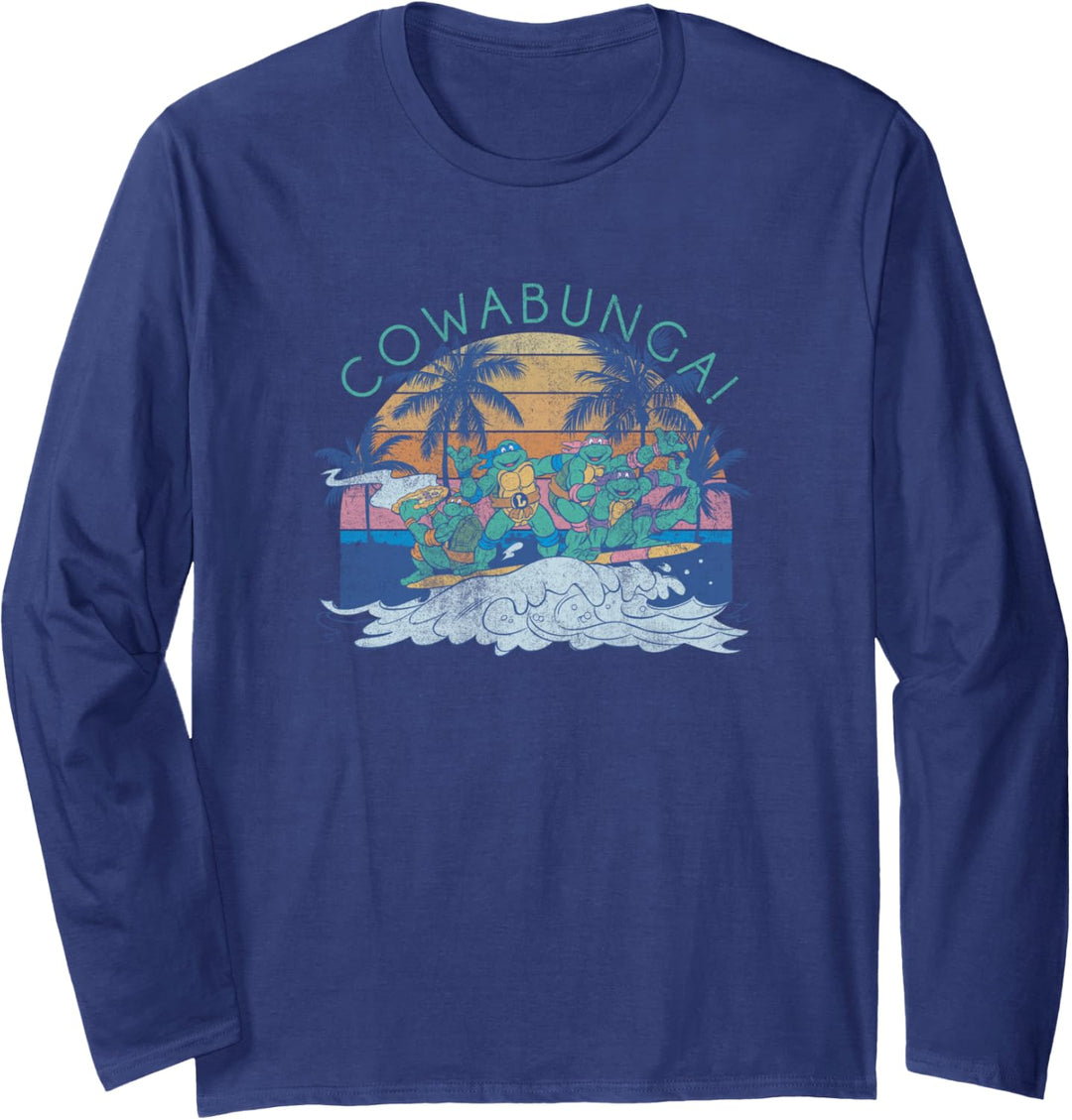 Teenage Mutant Ninja Turtles Vintage Cowabunga Langarmshirt