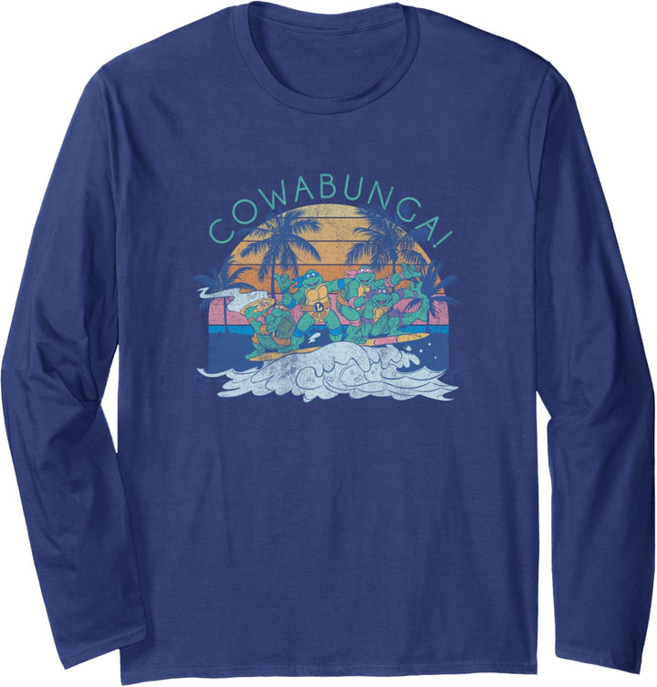 Teenage Mutant Ninja Turtles Vintage Cowabunga Langarmshirt