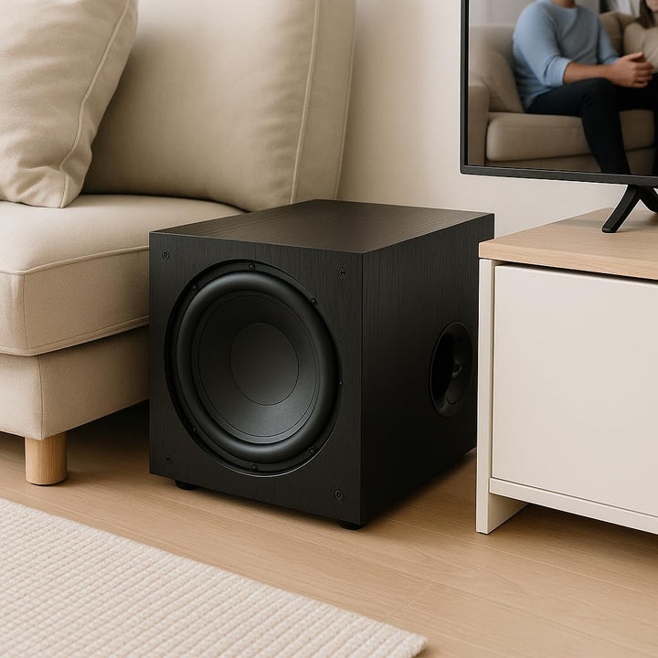 VULKKANO SUB10 Subwoofer Activ 10 Zoll, Frequenz: 40 Hz-200 Hz