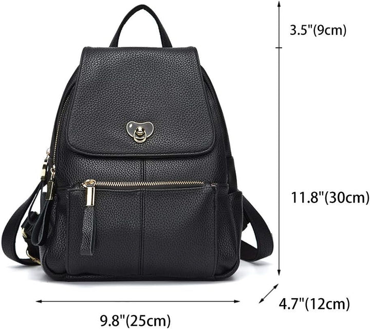 BUKESIYI Damen Tasche Rucksack Handtasche Frauen backpack Klein Anti Diebstahl Schulrucksack Laptop