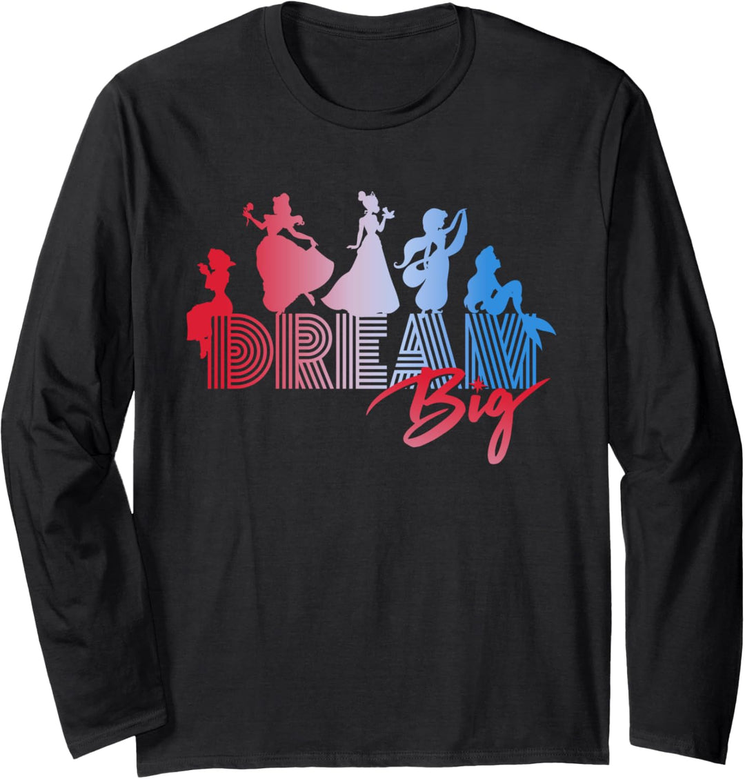 Disney Princess Silhouettes Dream Big Langarmshirt