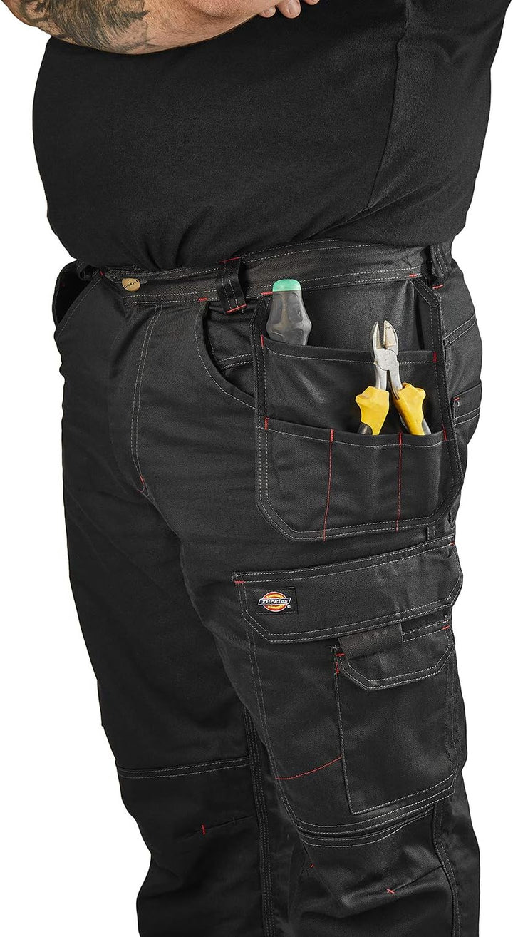 Dickies - Trousers for Men, Redhawk Pro Pants, Regular Fit, Grey, 30W30W/30L Grau 30W / 30L, Grau 30