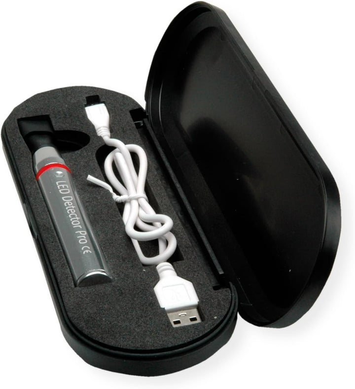 EasyLan DualBoot® LED Detektor Pro, zur Spannungseinspeisung in Patchkabel, Akku
