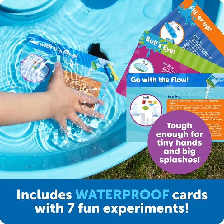 Learning Resources Splashology! Wasser-Experimentierkasten, ab 3 Jahren, Mint-Spielzeug für Kinder,