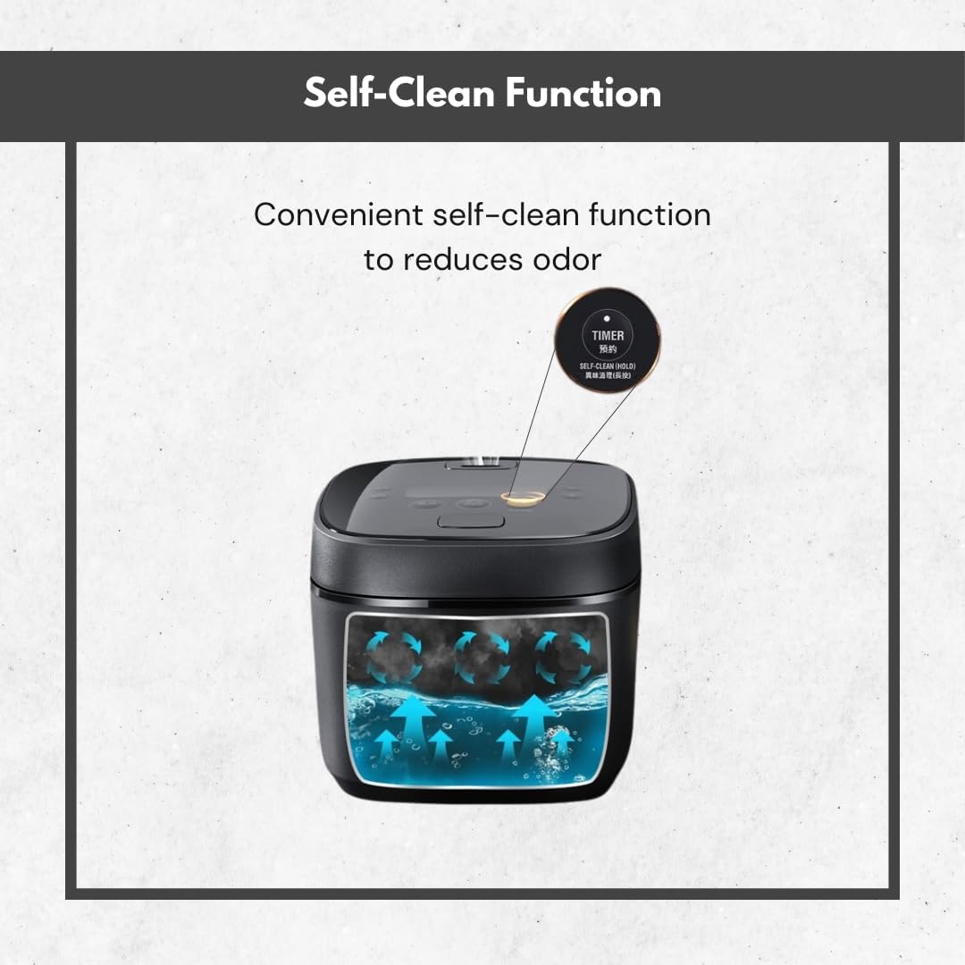 ZOJIRUSHI Premium Reiskocher Induktion NW-QAQ-10 – 1,0 Liter – mit Timer- und Warmhaltefunktion – in