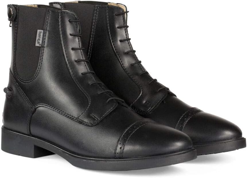 HORZE Kinder Reitstiefelette Kilkenny, Jodhpur Stiefel für Mädchen, Schwarz, 35