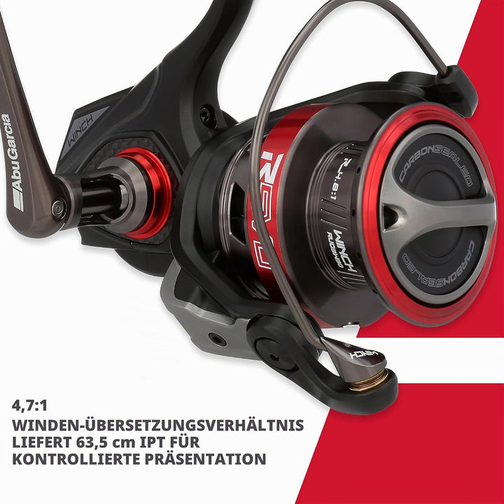 Abu Garcia Revo 3 Winch 30 Spin Reel - Spinnrolle, Angelrolle zum Spinnfischen, Stationärrolle zum R
