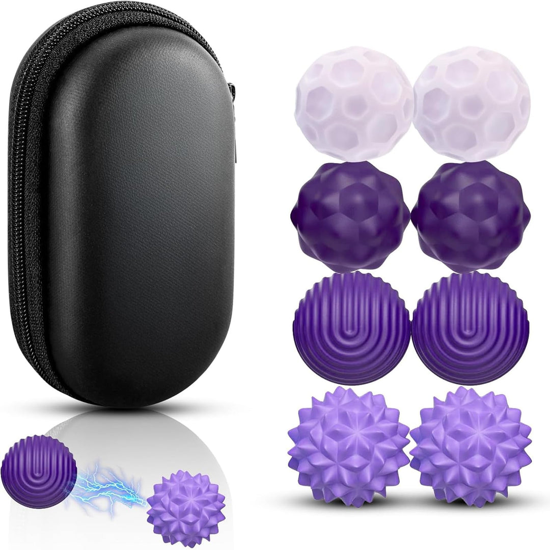 8 Stück Magnetkugeln Fidget Toys Erwachsene, Magnetische Kugeln Sensorik Spielzeug, Stress Bälle Mit