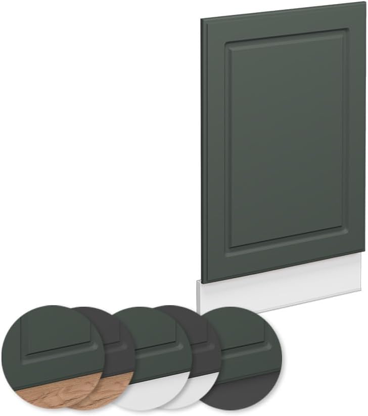 Vicco Frontblende Fame-Line, Grün-Gold Landhaus/Weiss, 45 cm ohne Arbeitsplatte Grün-gold Landhaus G